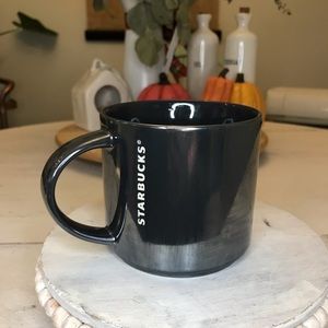 Black Starbucks Mug